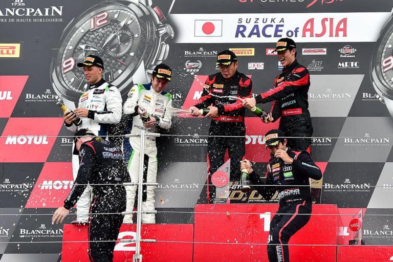 Blancpain GT Series Asia: Weekend of firsts for Porsche with pole and podium in Suzuka