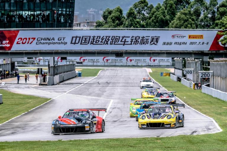 China GT: FAW T2M's Ragginger and Bao cement championship bid with double podium in Zhuhai
