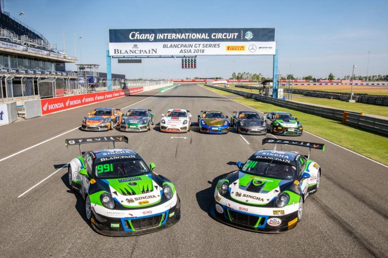 Triumphant weekend for JRM in China GT, and non-stop action in Buriram for Blancpain GT Series Asia