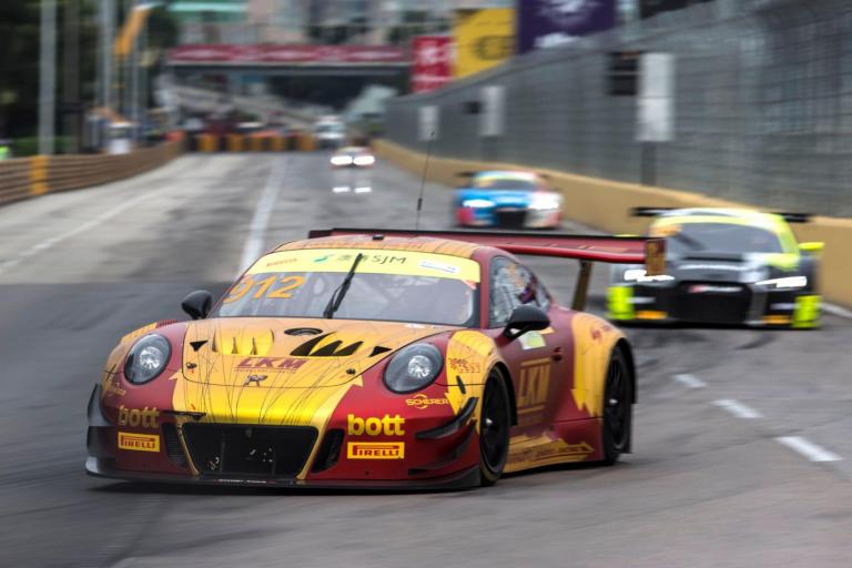 Porsche score fourth-place finish at 2018 FIA GT World Cup in Macau