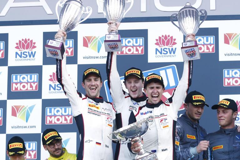 Earl Bamber Motorsport scores stunning first Bathurst 12 Hour victory for Porsche, with Team Carrera Cup Asia collecting a class podium