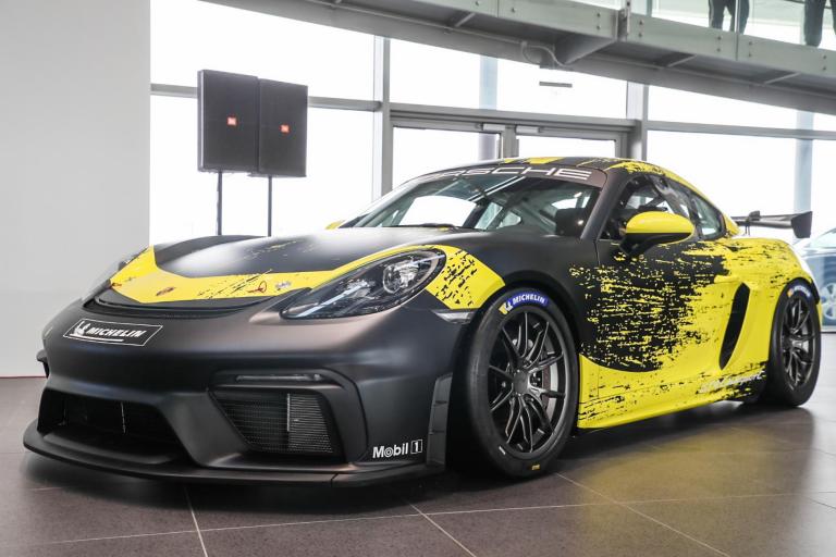 The New 718 Cayman GT4 Clubsport available to order now 