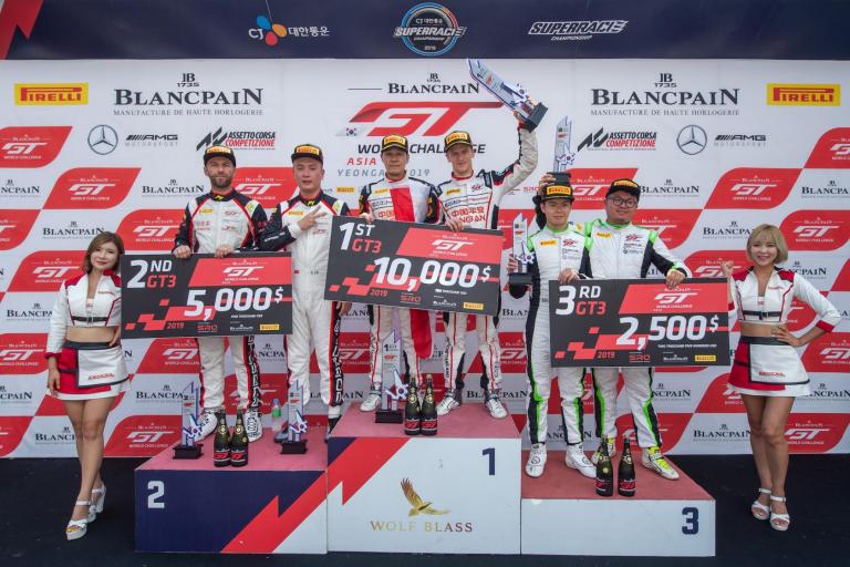 Porsche Motorsport Asia Pacific customer Absolute Racing secures Blancpain GT World Challenge Asia teams’ title on winning weekend in Yeongam