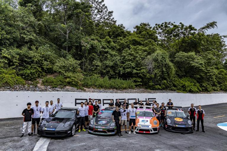 Porsche Motorsport Asia Pacific customers sweep Thailand Super Series GTC field in Bangsaen
