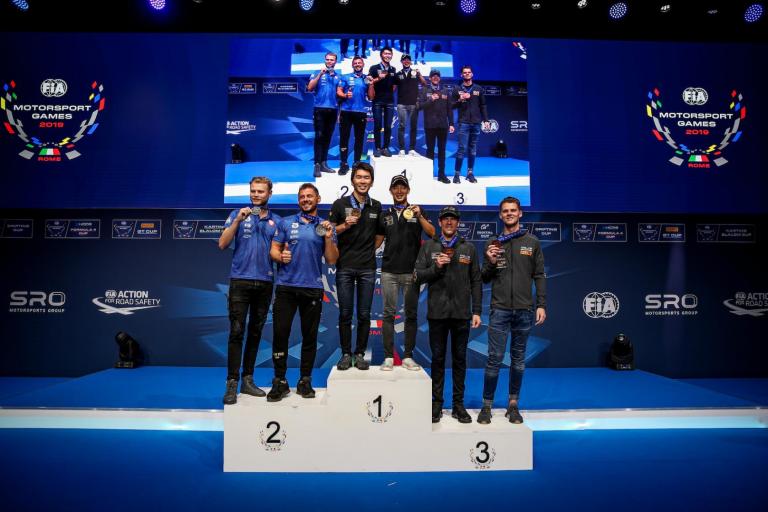 Team Australia scores FIA Motorsport Games GT Cup bronze medal with Porsche