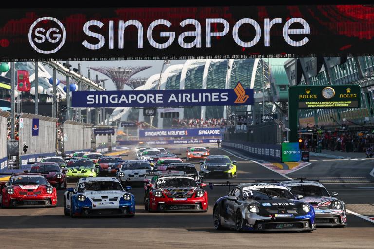 Porsche Motorsport Asia Pacific completes superb weekend in Singapore
