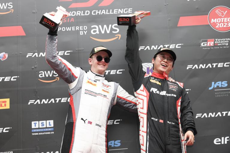 Porsche completes successful Fanatec GT World Challenge Asia double header with victory at Motegi