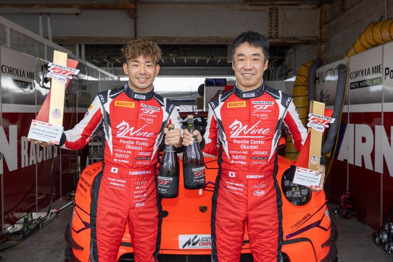 Fanatec Japan Cup title and podium finishes for Porsche at Okayama