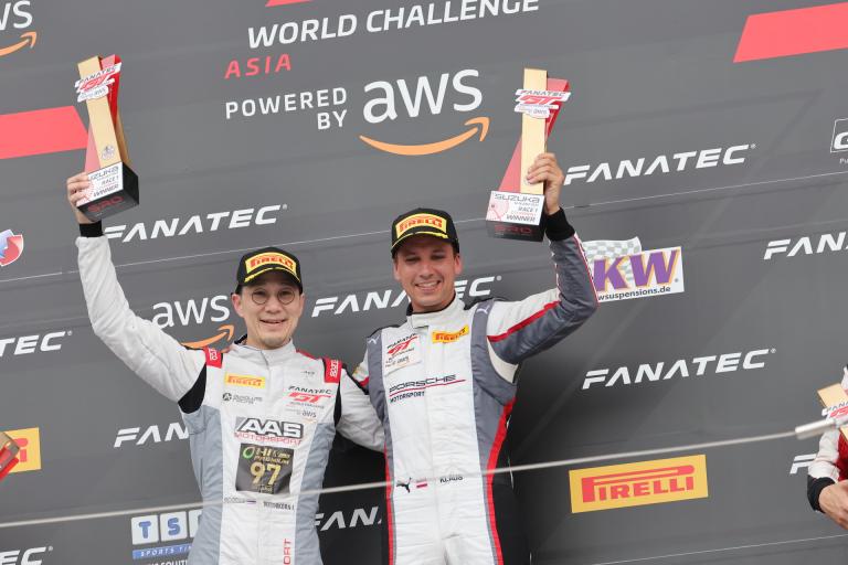 Porsche takes first Fanatec GT World Challenge Asia victory with new 911 GT3 R