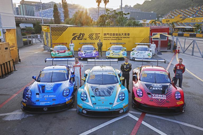 Porsche completes FIA Macau GT World Cup with four top-10 finishers and Silver class victory